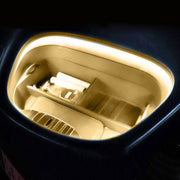 For Tesla Front Trunk LED Ambient Light Strip, Size: For 18-20 Model 3(Warm White)