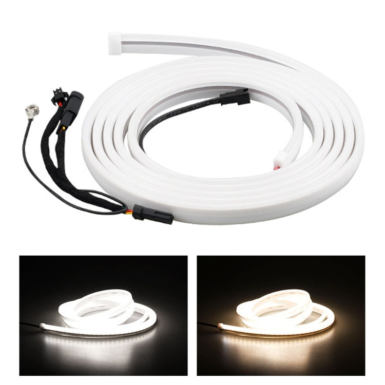 For Tesla Front Trunk LED Ambient Light Strip, Size: For 21-23 Model 3(White Light) - Atmosphere lights by PMC TechLife | Online Shopping South Africa | PMC TechLife | Buy Now Pay Later Mobicred