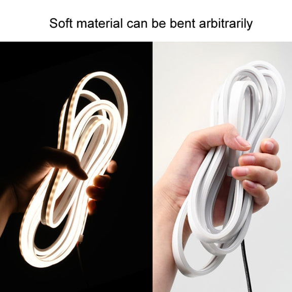 For Tesla Front Trunk LED Ambient Light Strip, Size: For 18-20 Model 3(Warm White)