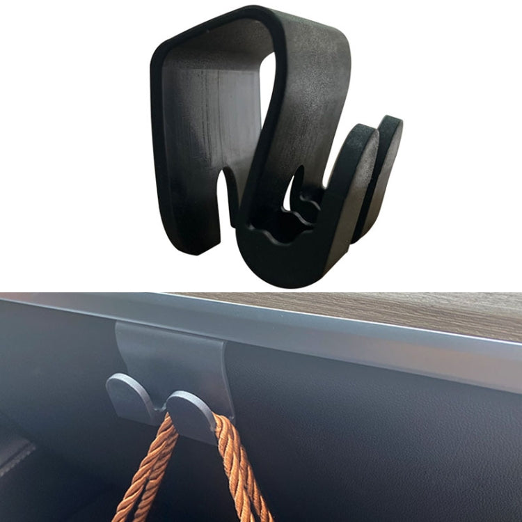 For Tesla Model Y Passenger Glove Box Hook Interior Modification Accessories(Black) - free shipping - PMC TechLife - Order now!