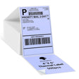 500sheets 4��6 Inch Stickers Thermal Label Paper For Phomemo PM-246S / PM-241BT / D520BT, Style: Folding Purple - Printer Accessories by PMC TechLife | Online Shopping South Africa | PMC TechLife | Buy Now Pay Later Mobicred