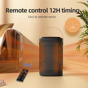 Remote Control Touch Screen Household Desktop PTC Instant Heating Heater, Style: US Plug(Electronic Model)