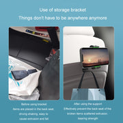 Multifunctional Car Rear Seat Sun Visor Dining Table Mobile Phone Holder(Green)
