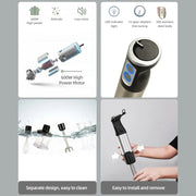 5-in-1 600W Multifunctional  Electric Blender Stainless Steel Food Cooking Stick EU Plug