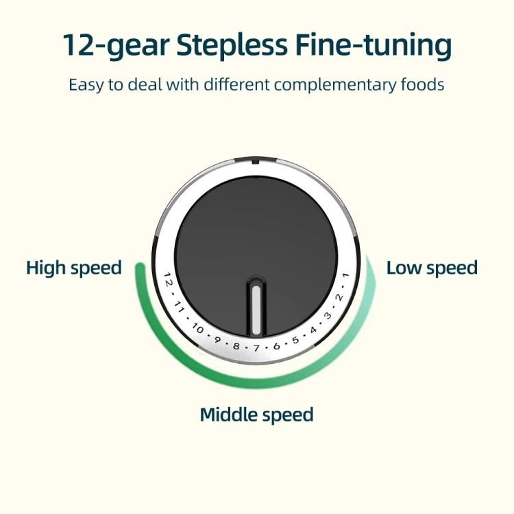 5-in-1 600W Multifunctional  Electric Blender Stainless Steel Food Cooking Stick US Plug