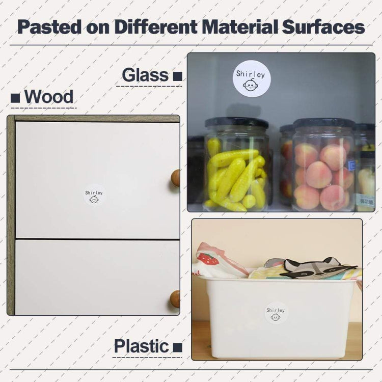 For Phomemo M110 / M200 180pcs /Roll 40x40mm Round Self-Adhesive Thermal Labels - Printer Accessories by Phomemo | Online Shopping South Africa | PMC TechLife