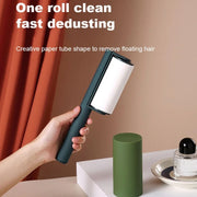 Household Clothing Sofa Hair Vertical Removable Roller Hair Sticker, Color: 3 Roll Replace Paper
