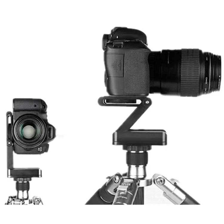 Folding Z Type Tilt Pan Tripod Head Ball Head Quick Release Plate Stand for DSLR Camera - Tripod Heads by PMC TechLife | Online Shopping South Africa | PMC TechLife | Buy Now Pay Later Mobicred
