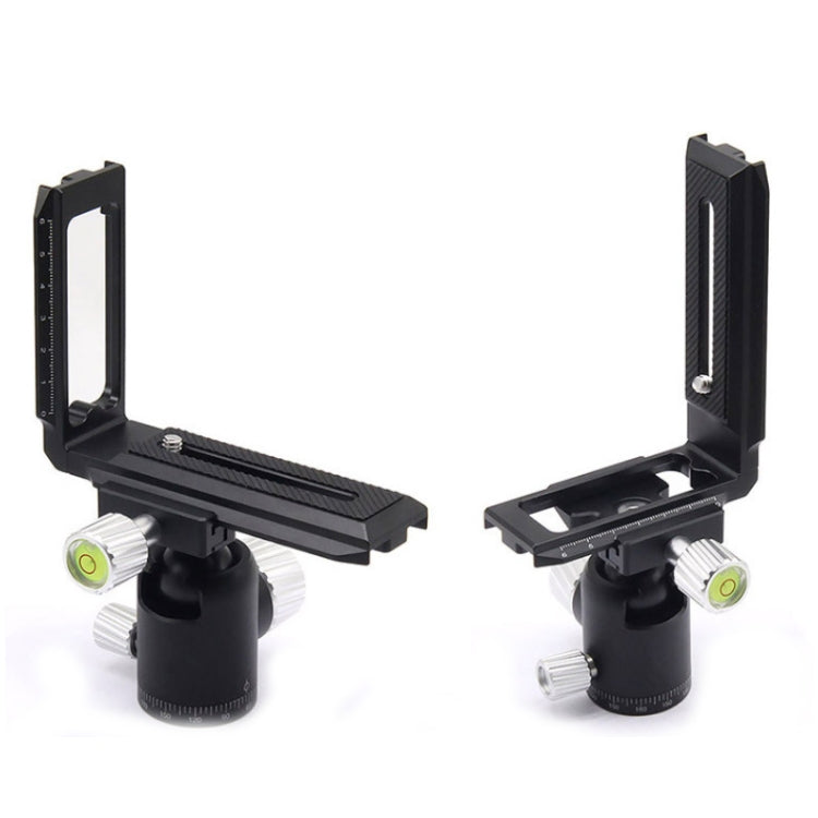 Universal Camera L Shape Bracket Quick Release Plate for Camera RSC2 / RS3 Stabilizers, Spec: L-450 Black - L-Bracket by PMC TechLife | Online Shopping South Africa | PMC TechLife | Buy Now Pay Later Mobicred
