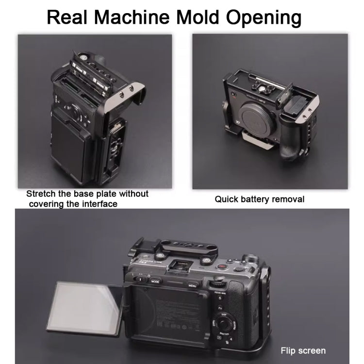 For Sony FX30 FX3 Camera JLWIN Protection Cage Stabilizer Rig, Spec: Only Rabbit Cage - free shipping - PMC Jewellery - Order now!