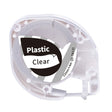 For Phomemo P12 / P12 Pro 12mm x 4m Consumables Label Ribbon, Style: Black Word On Transparent Synthetic Paper - Printer Accessories by PMC TechLife | Online Shopping South Africa | PMC TechLife | Buy Now Pay Later Mobicred