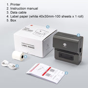 Phomemo M221 Thermal Wireless Label Printer Barcode Bluetooth Label Maker(Pink)