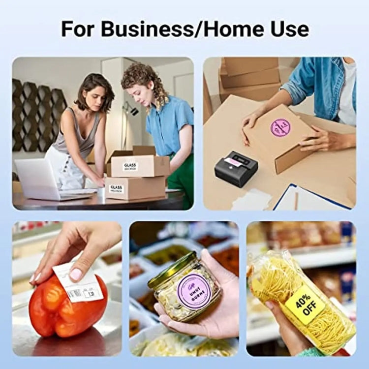 Phomemo M221 Thermal Wireless Label Printer Barcode Bluetooth Label Maker(Blue) - Printer by PMC TechLife | Online Shopping South Africa | PMC TechLife | Buy Now Pay Later Mobicred