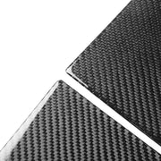 For Jaguar F-TYPE 2013+ Left And Right Drive Universal Instrument Center Air Vent Sticker(Black)