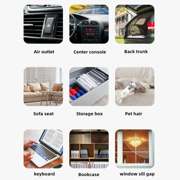 Mini Portable Detachable Wireless Handheld Powerful Car Vacuum Cleaner, Style: Plastic Filter (Black) - Vacuum Cleaner by PMC TechLife | Online Shopping South Africa | PMC TechLife | Buy Now Pay Later Mobicred