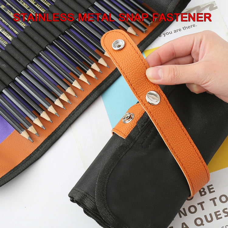 28-in-1 Sketch Drawing Pencil Set 2H-8B Special Pencil for Art Painting - Pencils by PMC TechLife | Online Shopping South Africa | PMC TechLife