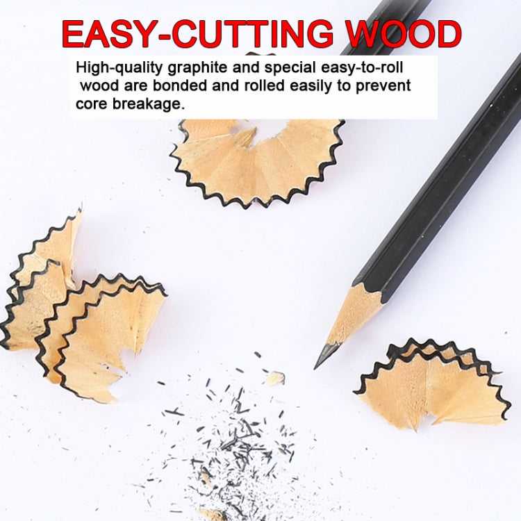 28-in-1 Sketch Drawing Pencil Set 2H-8B Special Pencil for Art Painting - Pencils by PMC TechLife | Online Shopping South Africa | PMC TechLife