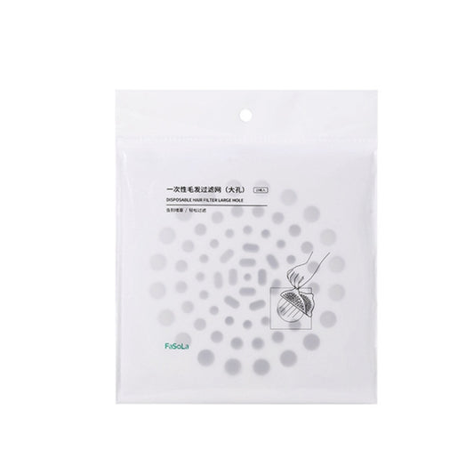 FASOLA 15pcs /Bag Sink Disposable Filter Sewer Mouth Non-woven Floor Drain Sticker, Spec: Large Hole - free shipping - PMC Jewellery - Order now!