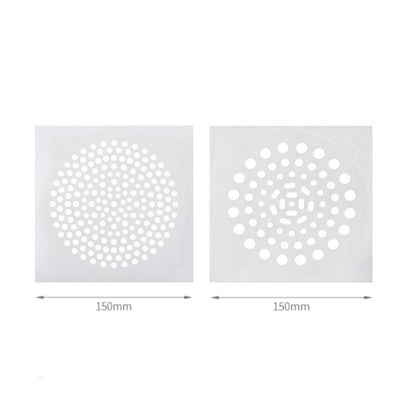 FASOLA 15pcs /Bag Sink Disposable Filter Sewer Mouth Non-woven Floor Drain Sticker, Spec: Small Hole - free shipping - PMC Jewellery - Order now!