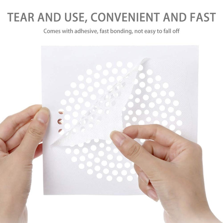 FASOLA 15pcs /Bag Sink Disposable Filter Sewer Mouth Non-woven Floor Drain Sticker, Spec: Small Hole - free shipping - PMC Jewellery - Order now!