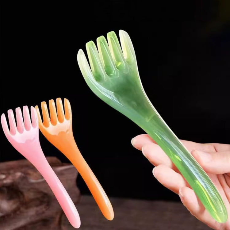 Five Claws Massager Meridian Stress Reducing Massage Comb(Green) - free shipping - PMC TechLife - Order now!