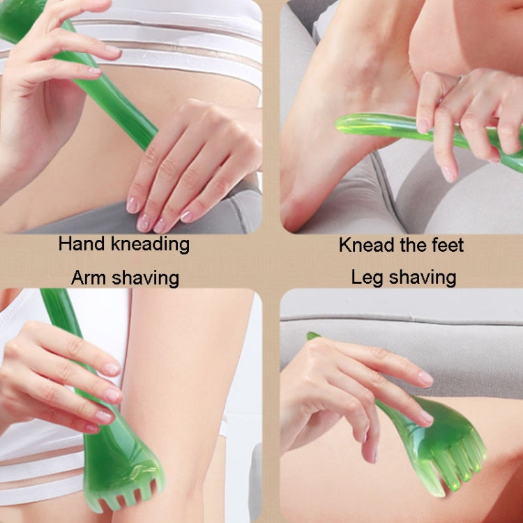 Five Claws Massager Meridian Stress Reducing Massage Comb(Green) - free shipping - PMC TechLife - Order now!