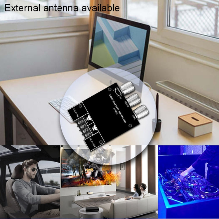 ZK-502MT 50W x 2 2.0 Stereo Bluetooth Audio Digital HIFI Power Pipe Module - Breadboard / Amplifier Board by PMC TechLife | Online Shopping South Africa | PMC TechLife