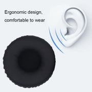 2pcs For Sony WH-XB700 Headphone Sponge Leather Case Earmuff Protective Cover(Navy Blue)