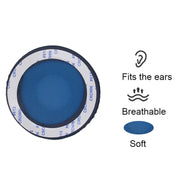 2pcs For Sony WH-XB700 Headphone Sponge Leather Case Earmuff Protective Cover(Navy Blue)