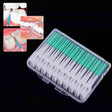 40pcs /Box Silicone Interdental Brushing Oral Cleaning Gap Brush(Green) - free shipping - PMC TechLife - Order now!