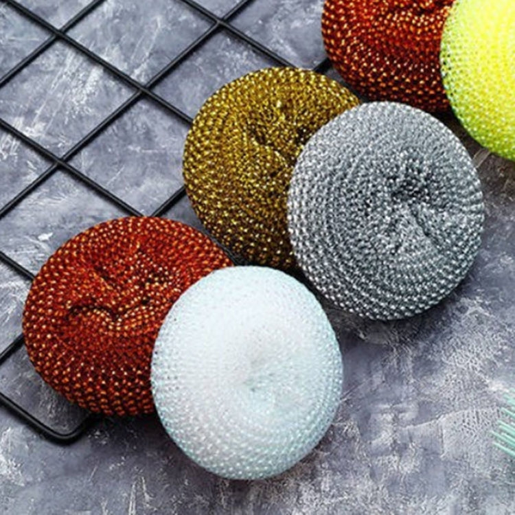 Removable Cleaning Wire Ball Kitchen Pot And Dish Brush(Random Handle+Ball) - Cleaning Tools by PMC TechLife | Online Shopping South Africa | PMC TechLife