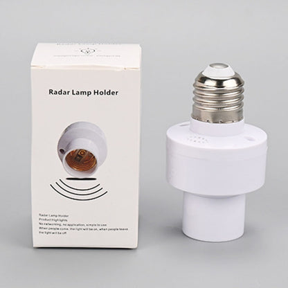 9x5.2cm E27 Screw Smart Light Holder Wireless Bluetooth Remote Control Lamp Base - Lamp Holders & Bases by PMC Jewellery | Online Shopping South Africa | PMC Jewellery | Buy Now Pay Later Mobicred