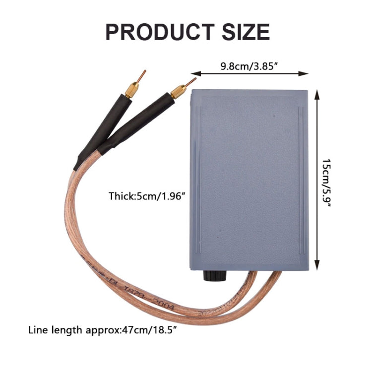 Portable 18650 Battery Spot Welder 5000W High Power Handheld Spot Welding Machine, Style: Footswitch Version US Plug - Others by PMc TechLife | Online Shopping South Africa | PMc TechLife | Buy Now Pay Later Mobicred