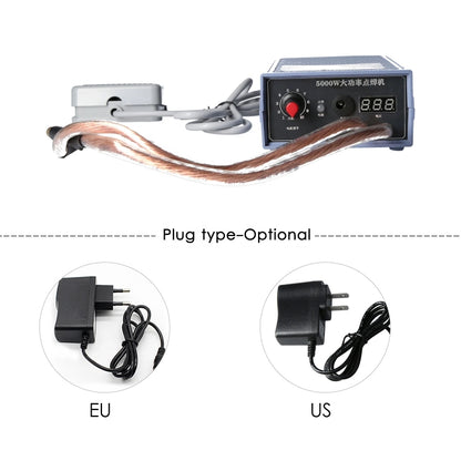 Portable 18650 Battery Spot Welder 5000W High Power Handheld Spot Welding Machine, Style: Automatic Version US Plug - Others by PMC Jewellery | Online Shopping South Africa | PMC Jewellery | Buy Now Pay Later Mobicred