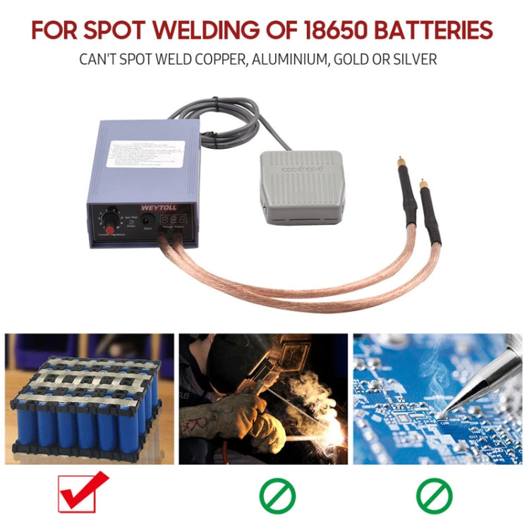 Portable 18650 Battery Spot Welder 5000W High Power Handheld Spot Welding Machine, Style: Footswitch Version US Plug - Others by PMc TechLife | Online Shopping South Africa | PMc TechLife | Buy Now Pay Later Mobicred