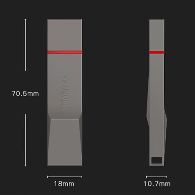 Lenovo Thinkplus TU180 Pro USB3.2 Metal Mobile Flash Drive, Capacity: 1000G - free shipping - PMC Jewellery - Order now!