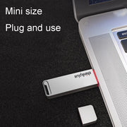 Lenovo Thinkplus TU100Pro USB3.1 Solid State Flash Drive High Capacity Metal USB Memory Disk, Size: 512G(Gray)