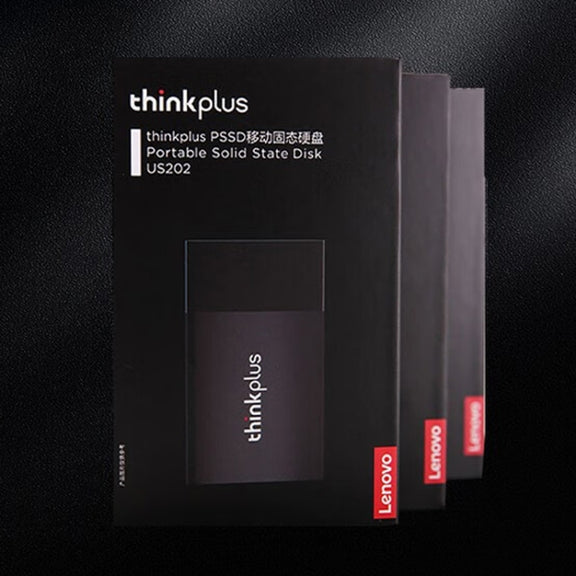 Lenovo Thinkplus US202 USB3.1 Compact And Portable Mobile Solid State Drive, Capacity: 2T