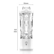 Portable Multifunctional USB Charging Juice Cup Mini Electrical Blender(Black)