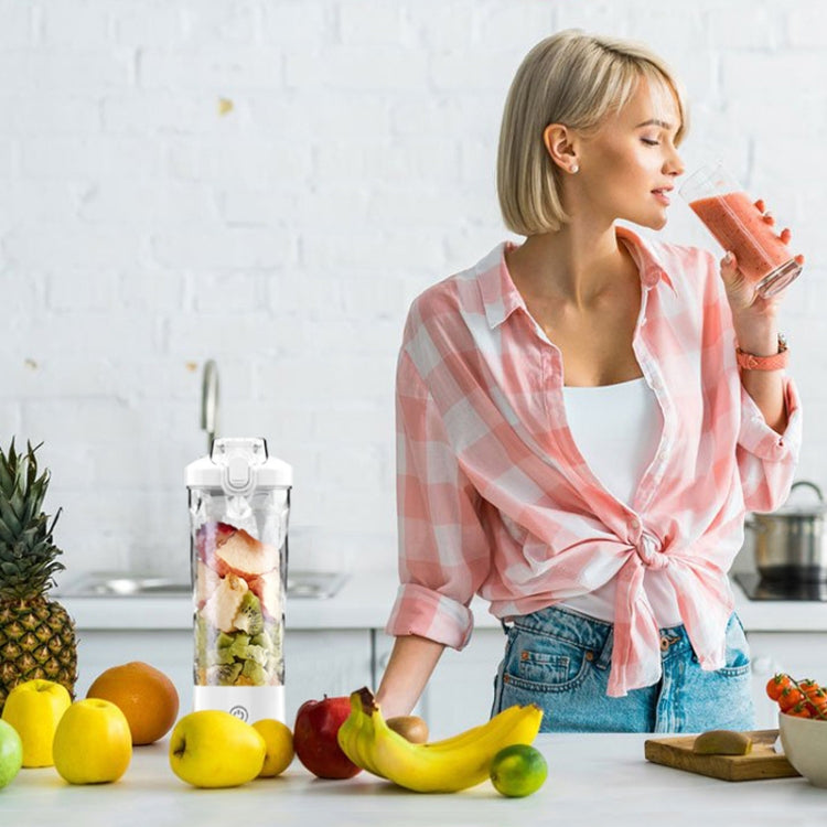 Portable Multifunctional USB Charging Juice Cup Mini Electrical Blender(Pink) - free shipping - PMC TechLife - Order now!