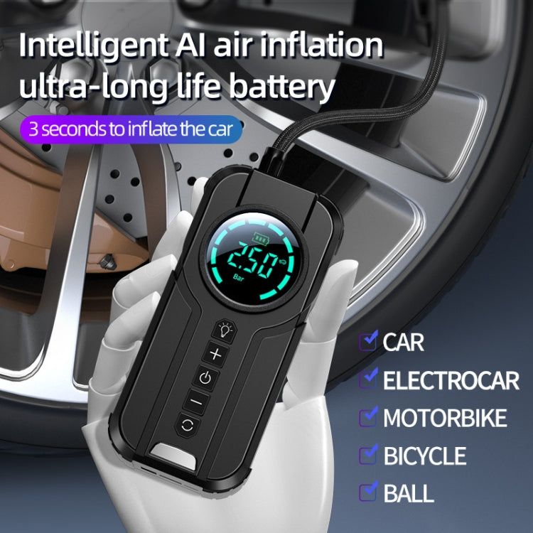 Car Wireless Inflatable Pump Electric Car Tyre 12V High Power Inflator(Upgrade) - free shipping - PMC Jewellery - Order now!
