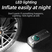 Car Wireless Inflatable Pump Electric Car Tyre 12V High Power Inflator(Upgrade)