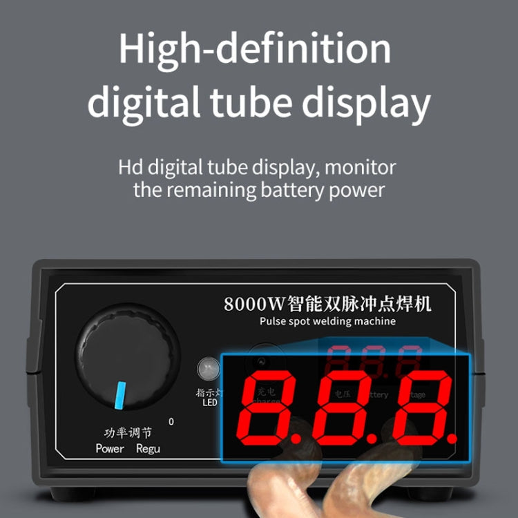 8000W High Power 18650 Battery Handheld Spot Welding Machine, Style: Automatic Version US Plug - Others by PMC TechLife | Online Shopping South Africa | PMC TechLife