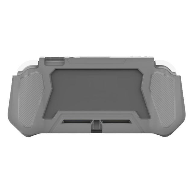 For Nintendo Switch Lite Full Cover Protective Shell TPU Console Case(Gray)