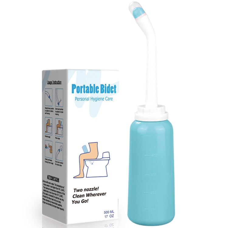 500ml  Portable Travel Bidet Bodily Peri Wash Bottle For Postpartum Care(Green) - Others by PMC TechLife | Online Shopping South Africa | PMC TechLife | Buy Now Pay Later Mobicred