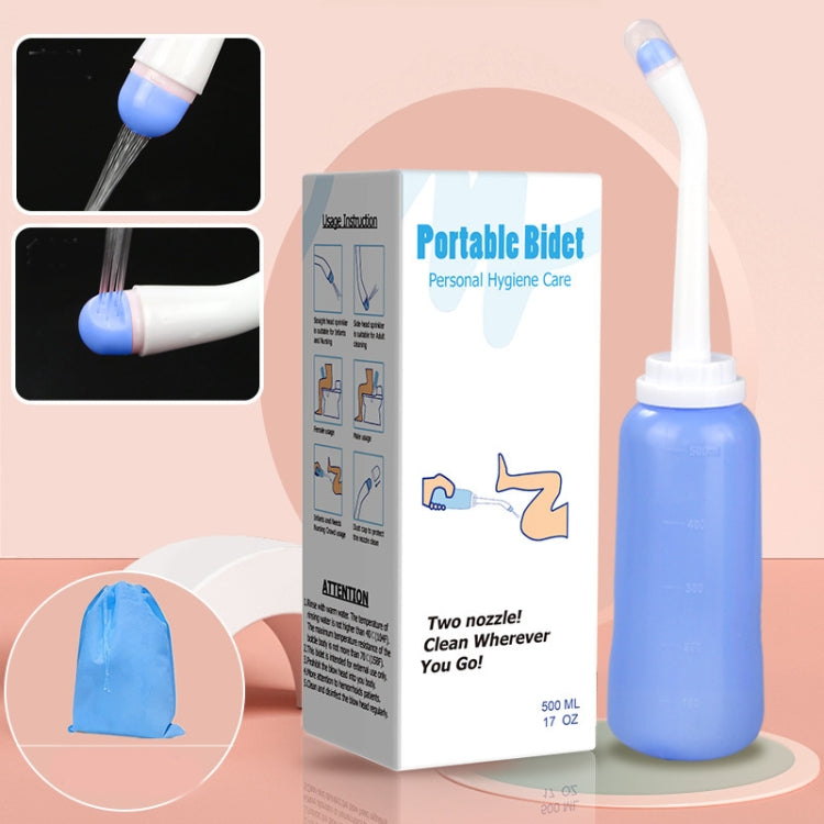 500ml  Portable Travel Bidet Bodily Peri Wash Bottle For Postpartum Care(Pink) - free shipping - PMC TechLife - Order now!