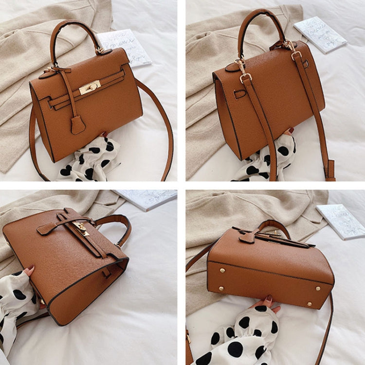 Autumn And Winter Women Hundred Crossbody Handbag Single Shoulder Kelly Bag(Red) - Handbags by PMC TechLife | Online Shopping South Africa | PMC TechLife | Buy Now Pay Later Mobicred