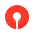 Hair Cutting Adjustable Shawl Capes Silicone Hairdressing Pad Neck Wrap Guard for Salon, Spec: Small Red - free shipping - PMC TechLife - Order now!