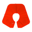 Hair Cutting Adjustable Shawl Capes Silicone Hairdressing Pad Neck Wrap Guard for Salon, Spec: Large Red - free shipping - PMC TechLife - Order now!