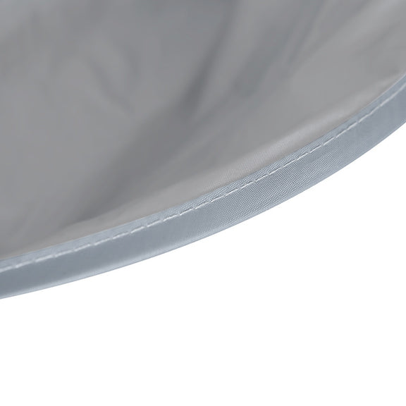 PE Material Haircut Cape 60cm Umbrella Design Salon Hairdressing Cloak For Hair Dye Perm(Gray)